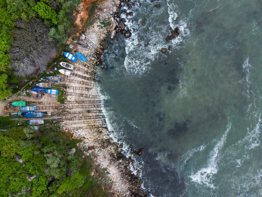 Pescadores gastronomía búlgara